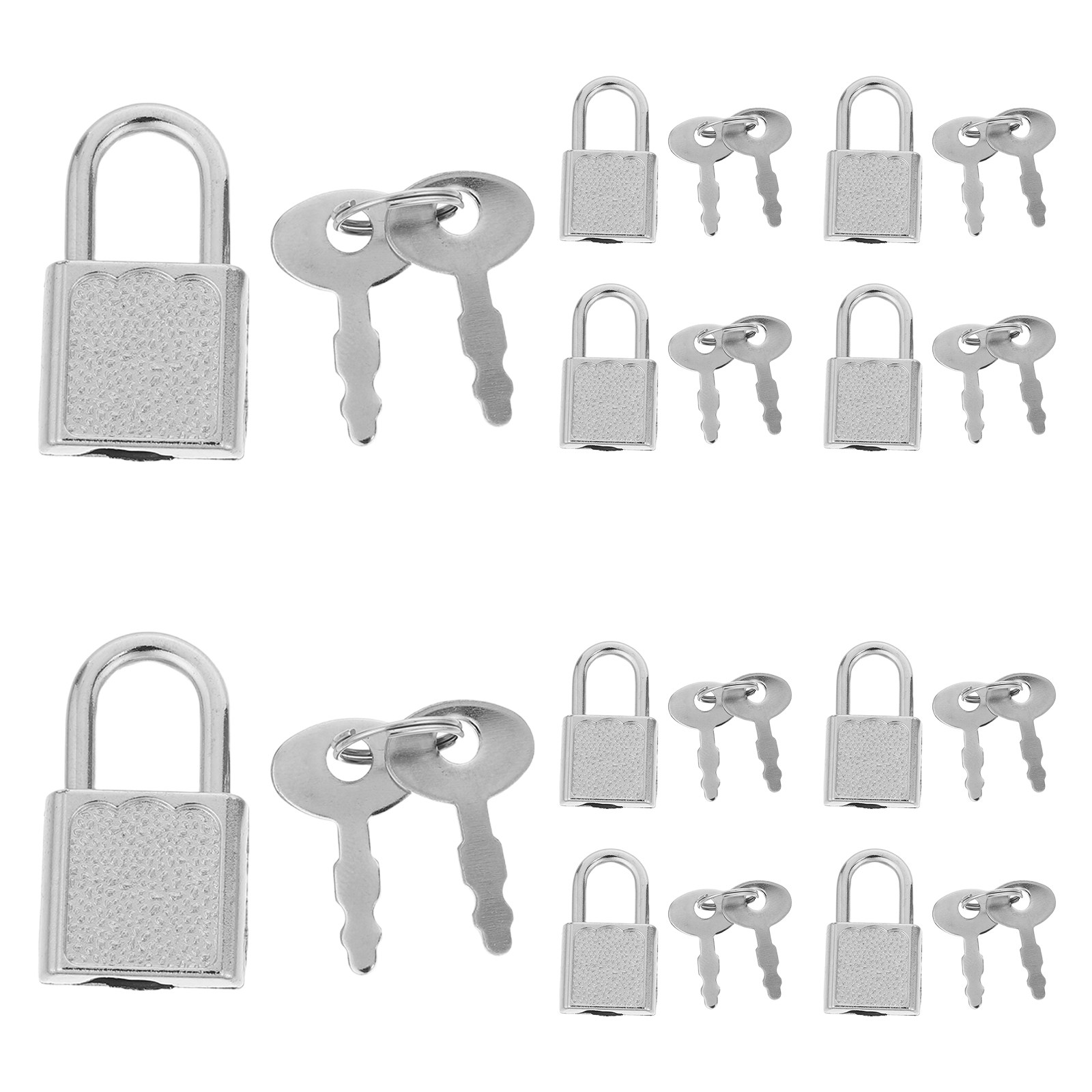 Backpack Lock Combo - 10 Sets Mini Piraten Sloten met