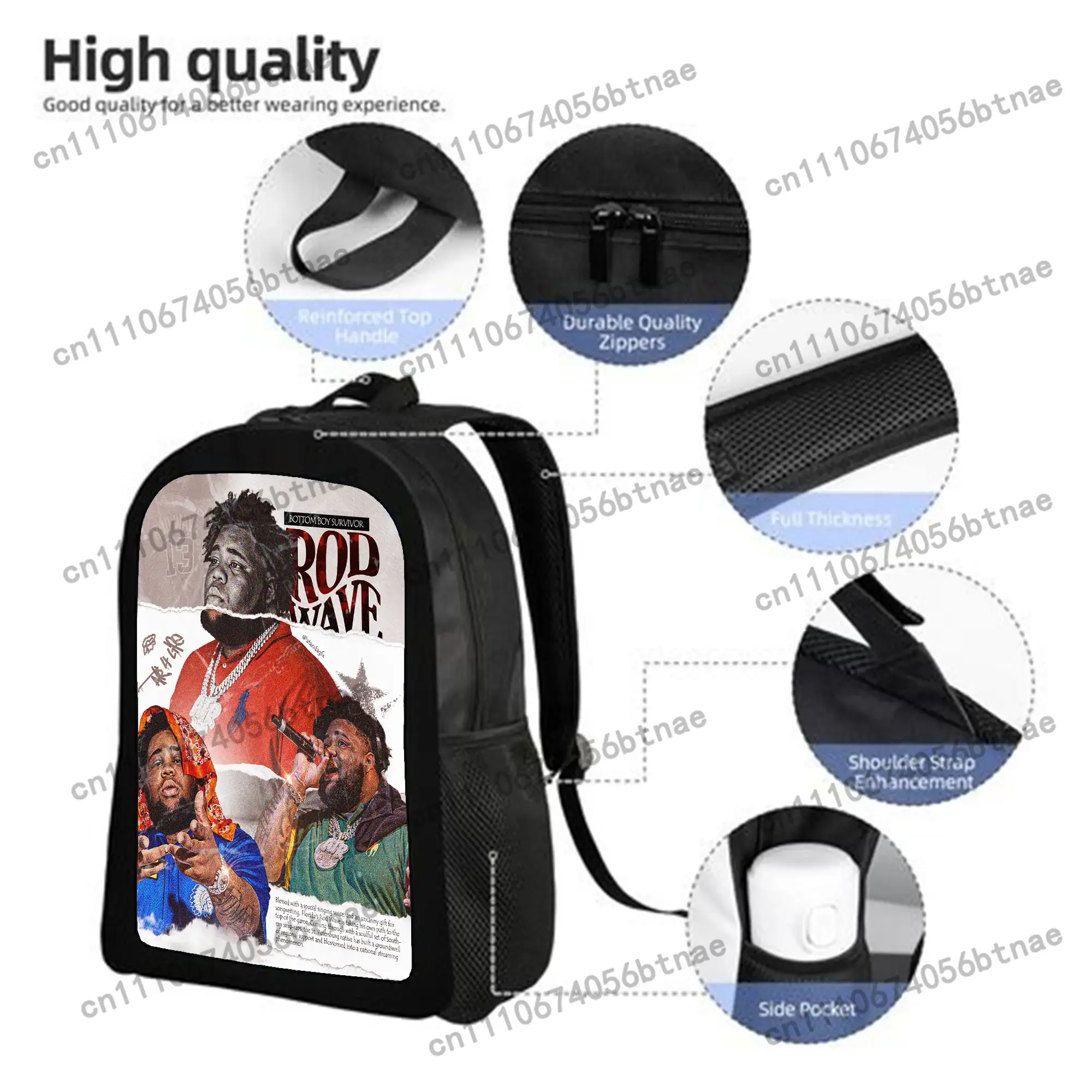 Rod-Wave-rugzakken voor meisje - School Backpack Teen recensie en prijs
