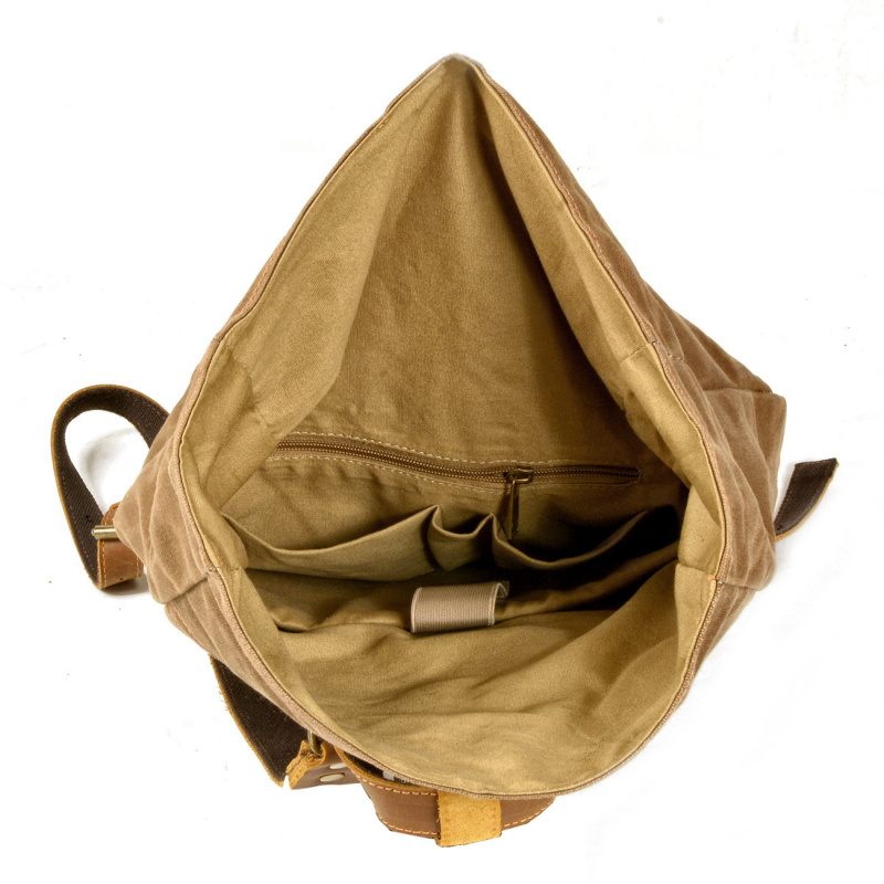 Nieuwe, eenvoudige en retro ru - Canvas Backpack Casual recensie en prijs