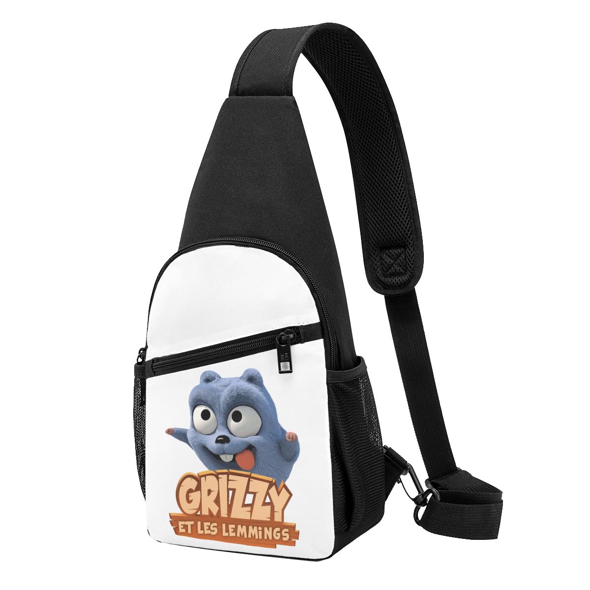 Happy Grizzy And The Lemmings  - Sling Backpack Shoulder recensie en prijs