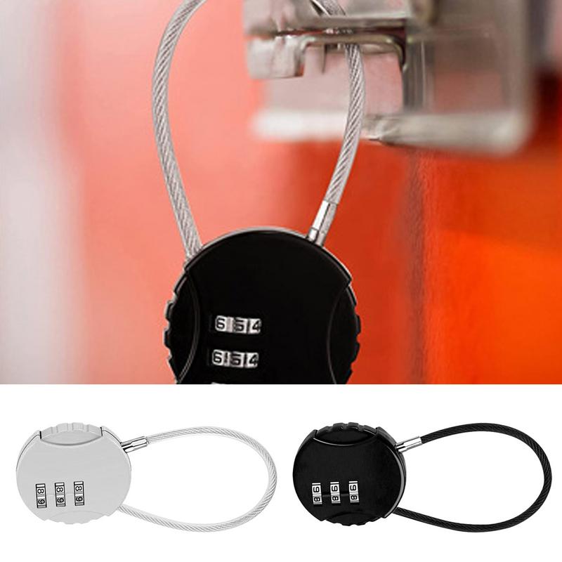 Ronde vorm bagage comboslot 3- - Backpack Lock Combo recensie en prijs