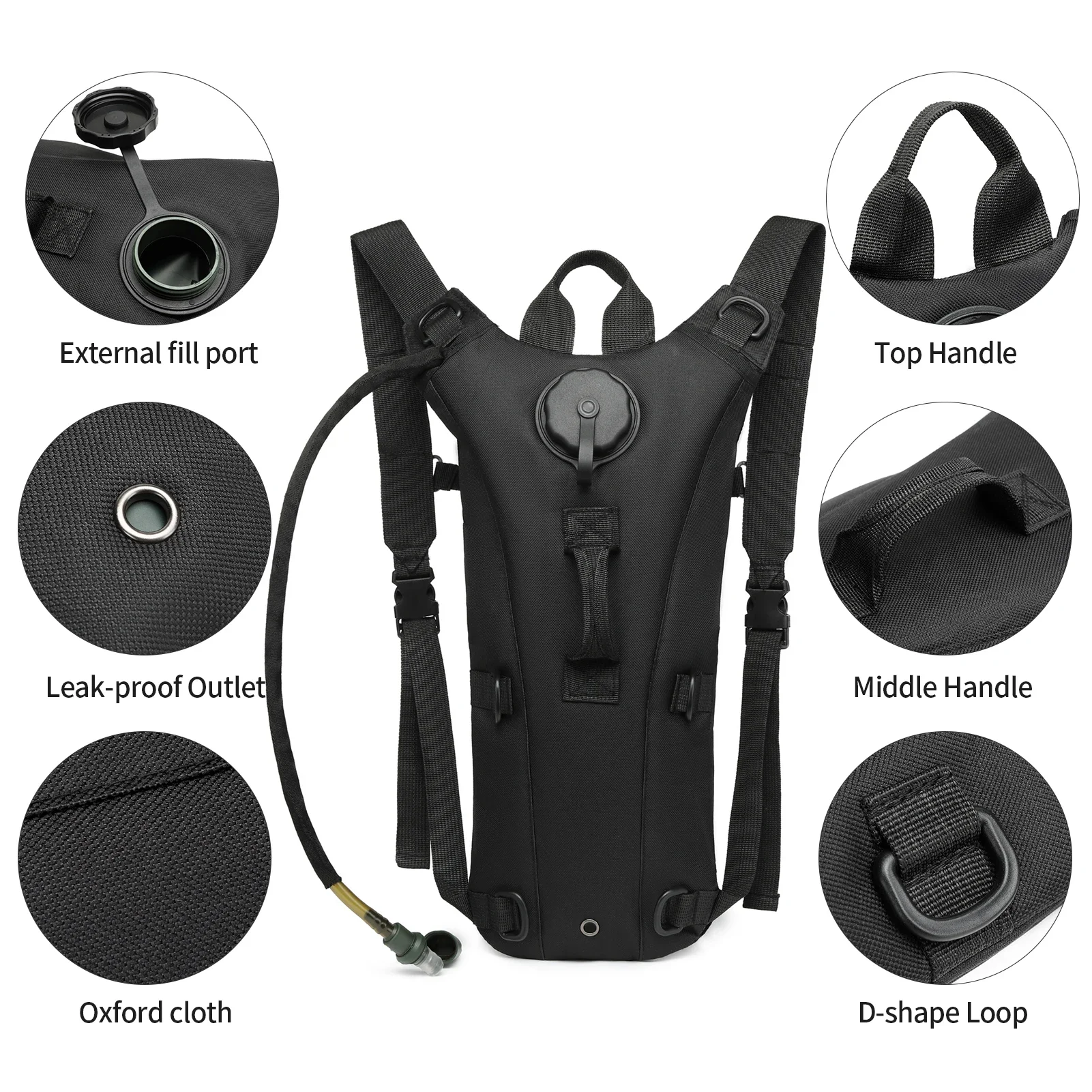 Militaire tactische kameelrugz - Rucksack Military Style recensie en prijs