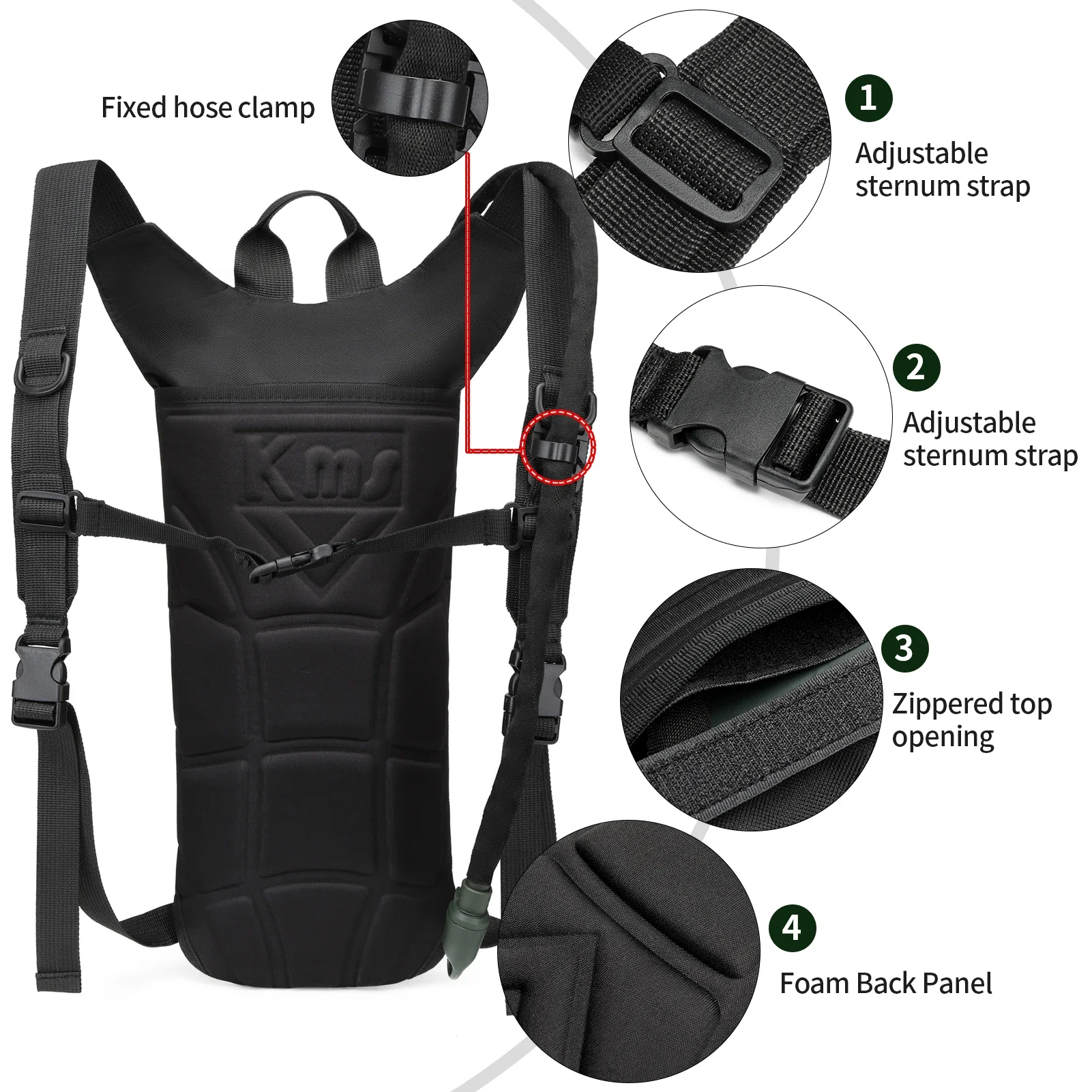 Militaire tactische kameelrugz - Rucksack Military Style recensie en prijs